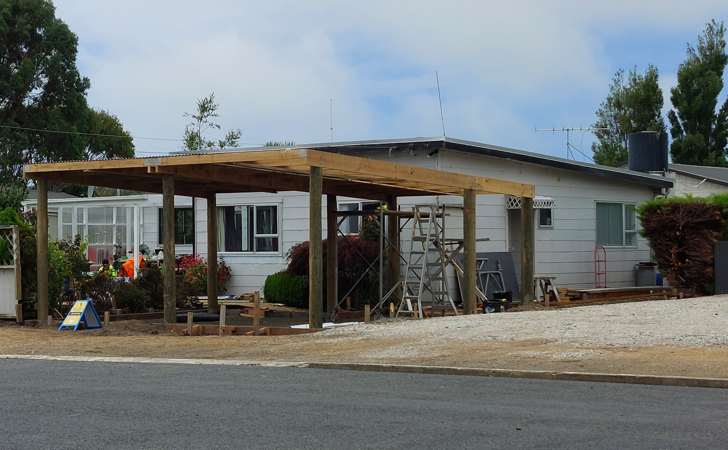 10 EC Roofing going up LR