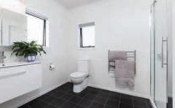 Clever Living Homes Sample of the bathroom range possible The full package page 2 JDBuilders.nz