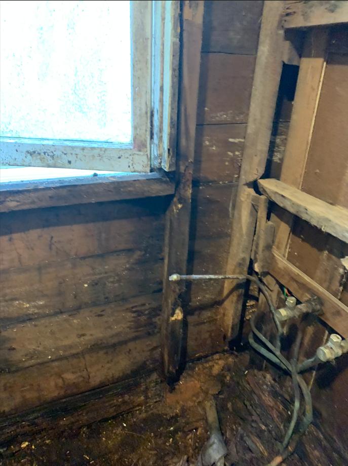 4 75 Opoho Rd, NEV, Dunedin Demolition rotten flooring and linings in the bathroom JDBuilders