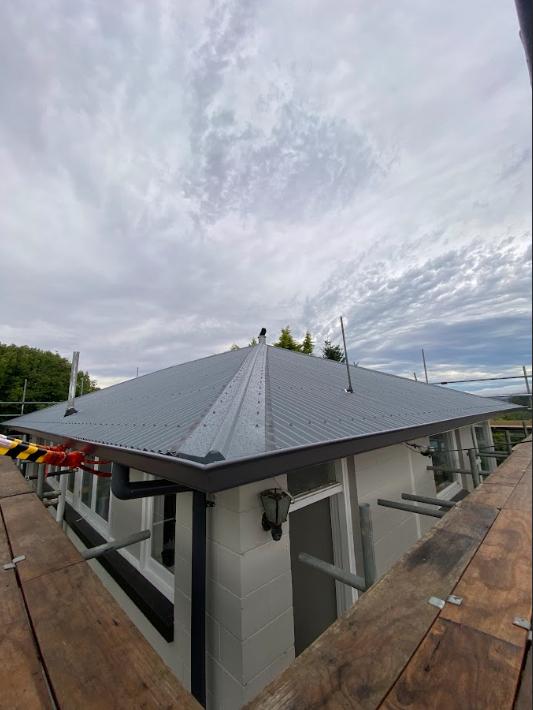 12 254 Brockville Rd, Brockville, Dunedin Completion of roofing SW corner JDBuilders