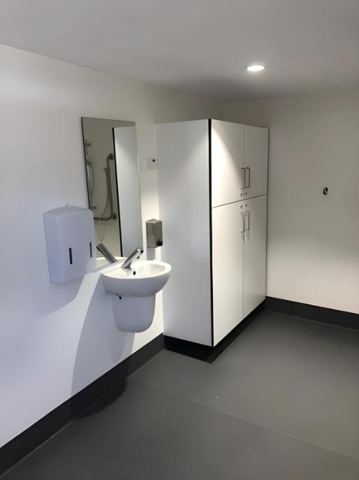 9 Completion photos of the new bathroom at Duntroon Primary School with basin and storage facilities JDBuilders.jpg