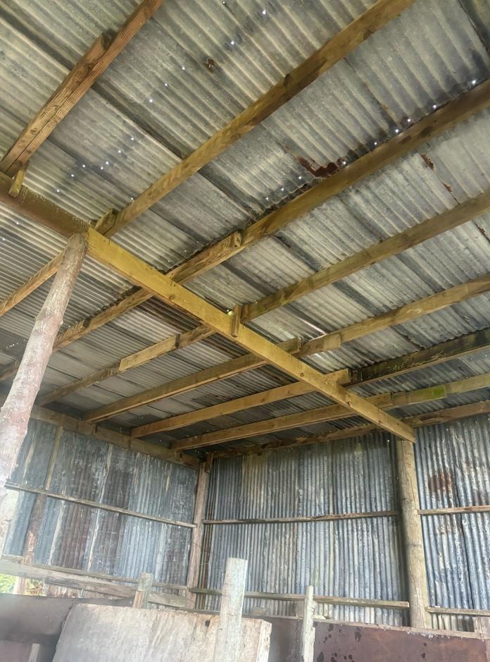 Main Repair of beam, pole & rafter in farm shed JDBuilders